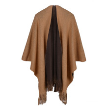 Elegant Classic Scarves Shawls Women Winter Acrylic Tassel Scarf Shawl